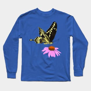 Giant Swallowtail Butterfly Long Sleeve T-Shirt